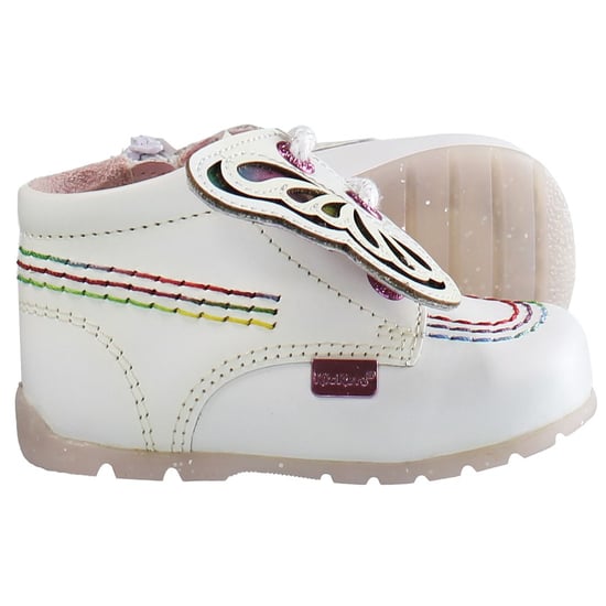 Kicker Hallo Faires Kinder weiße Stiefel - Image 4
