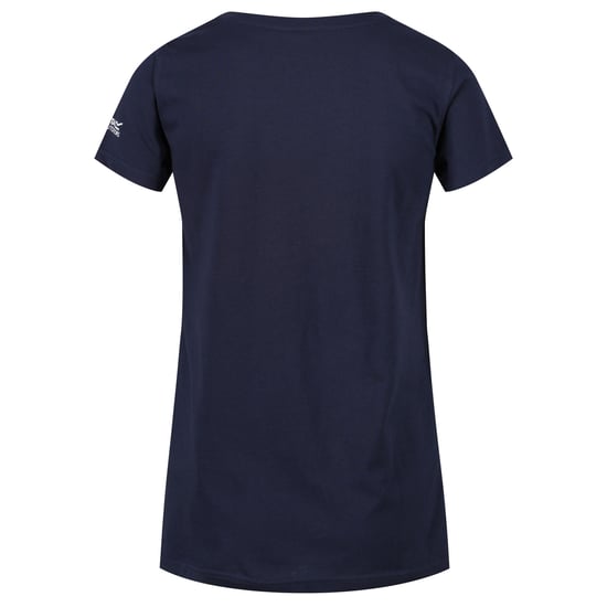 Regatta Damen T-Shirt Filandra III mit Grafikdruck (Marineblau) - Image 2