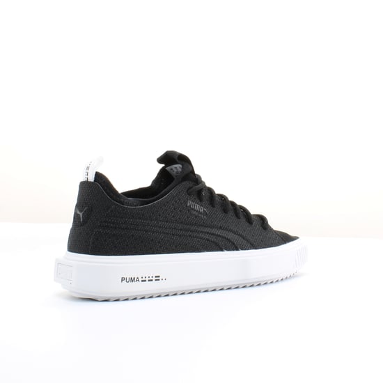 Puma Breaker Mesh Black Textile Mens Lace Up Trainers 369193 01