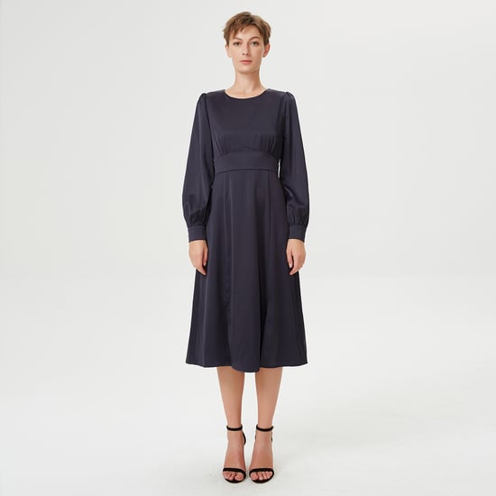 Angepasstes und ausgestelltes fließendes Blusenkleid - Image 2