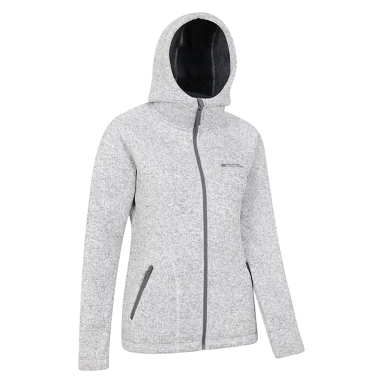 Mountain Warehouse - "Nevis" Hoodie mit durchgehendem Reißverschluss für Damen (Grau) - Image 3