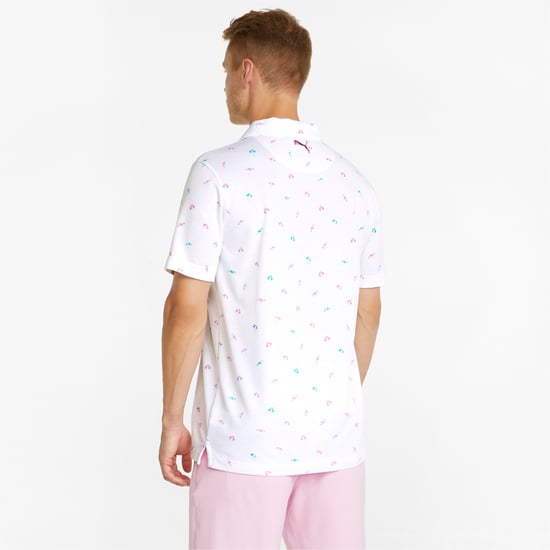 PUMA Herren AP Dancing Umbrellas Golf Poloshirt - Image 2