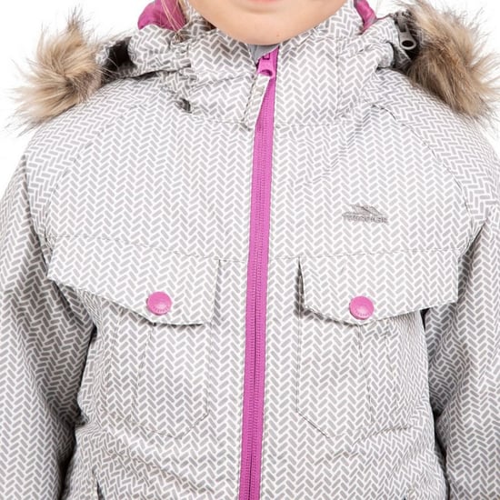 Trespass Girls Denia TP50 Ski Jacket (Platinum)
