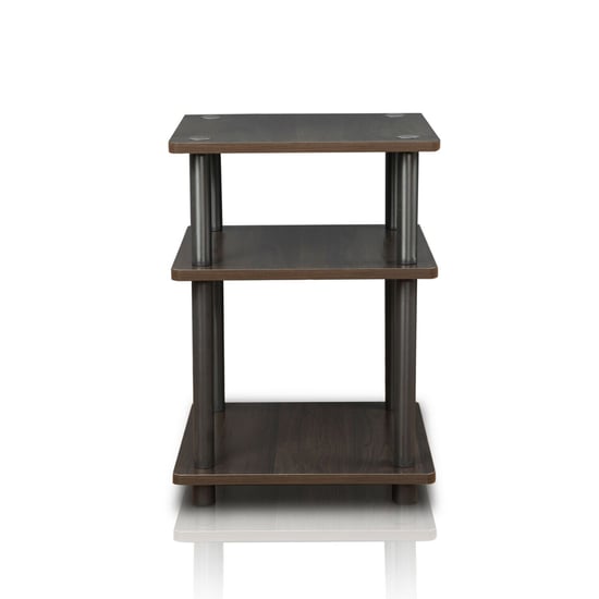 Furinno Turn-N-Tube Easy Assembly Multipurpose Shelf, Espresso