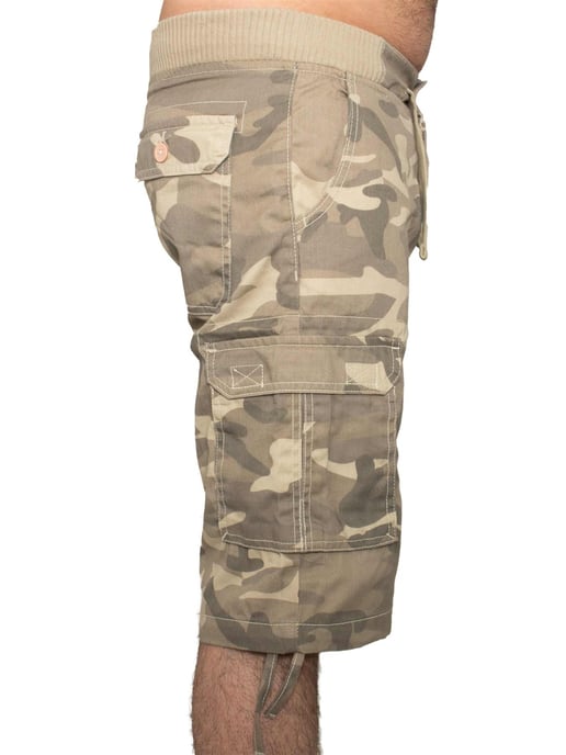 Enzo | Herren Cargo Combat Camo Shorts - Image 5