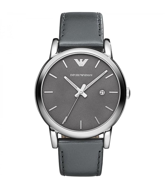 Emporio Armani AR1730 Classic Grau Edelstahl Herrenuhr - Image 1