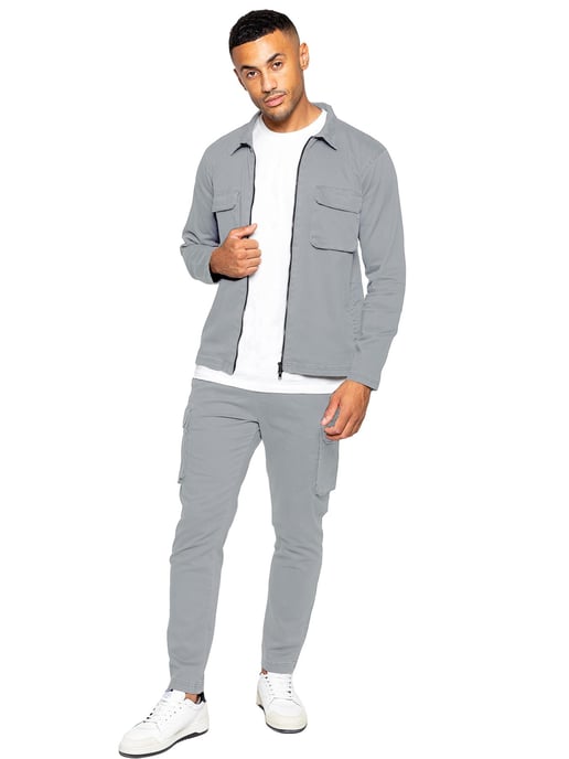 Enzo | Mens Cargo Tracksuit Set