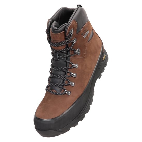 Mountain Warehouse Mens Quest Nubuck IsoGrip Wanderschuhe (Braun) - Image 1