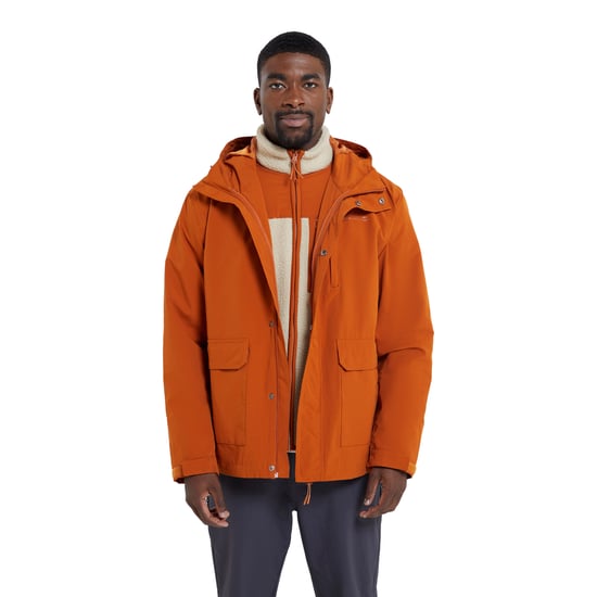 Mountain Warehouse Mens Wetlands 3 in 1 Waterproof Jacket (Rust)