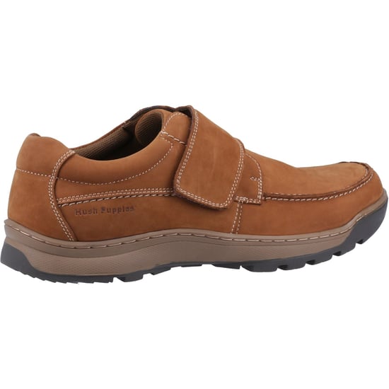 Hush Puppies Casper Leder Herren Tan Nubuck Loafers - Image 2
