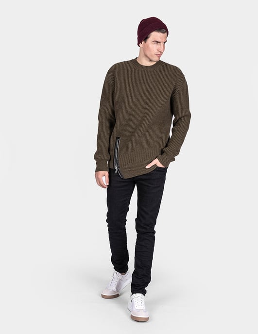 Les Hommes Pullover Herren grün - Image 2