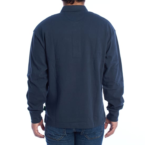 Over Fit Long Sleeve Polo UMP316-JS305 Men