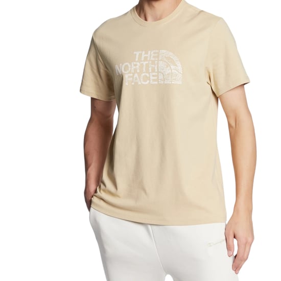 The North Face Mens Woodcut Dome T Shirt Gravel