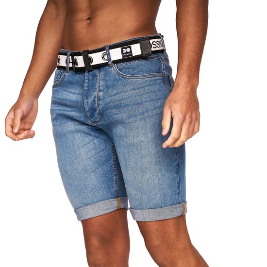 Crosshatch - "Reestier" Shorts für Herren (Helle Waschung) - Image 1