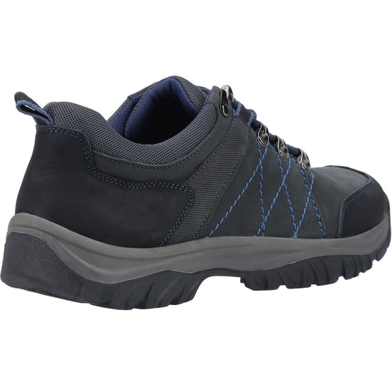 Cotswold Toddington Leder Herren Navy Schnürschuhe - Image 2