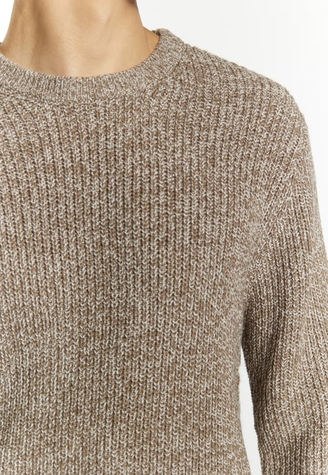 Mo Pullover Herren Oliv Mehrfarbig - Image 5