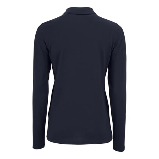 SOLS - "Perfect" Poloshirt für Damen Langärmlig (Dunkelblau) - Image 2