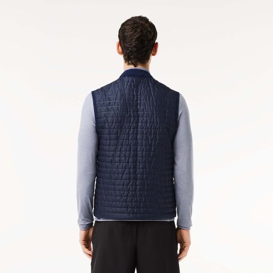 Men's Lacoste Sport Reversible Vest in Navy