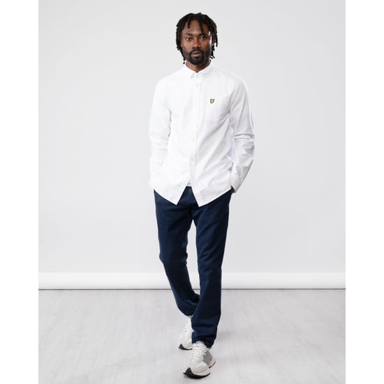 Lyle & Scott Regular Fit Leichtes Oxford-Hemd in Weiß - Image 4