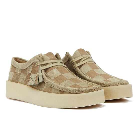 Clarks Originals Wallabee Cup Check Herren Ahorn Stiefel - Image 1