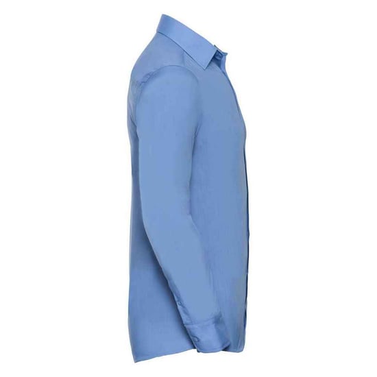 Russell Collection - Formelles Hemd Pflegeleicht für Herren Langärmlig (Business-Blau) - Image 3