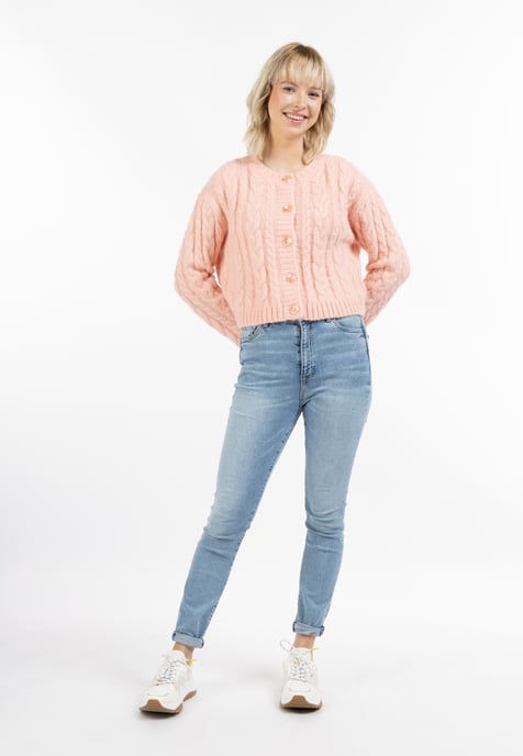 Mymo Strickjacke Damen rosa - Image 2