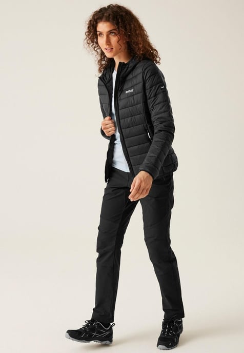 Regatta Womens Marizion gepolstert isolierte Jacke in schwarz - Image 6