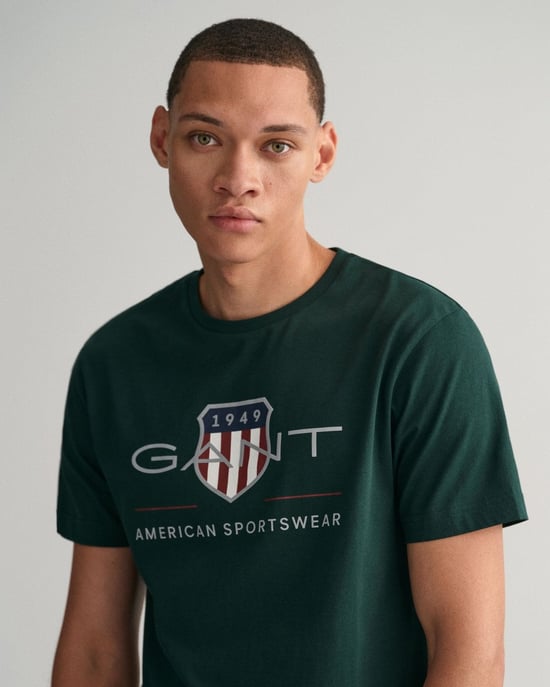 Gant Reg Archive Shield T-Shirt - Image 3