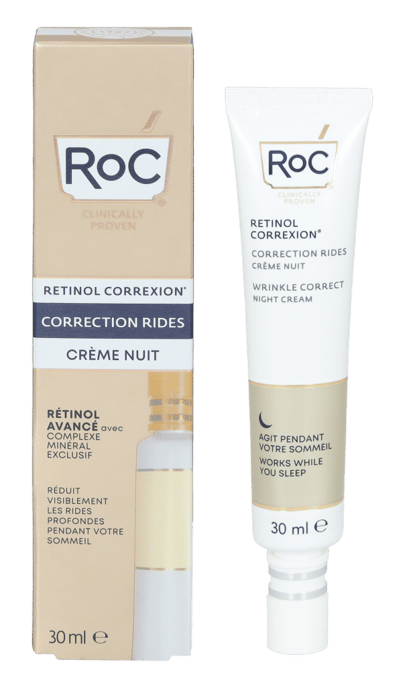 ROC Retinol Correxion Faltenkorrektur Nachtcreme 30ml - Image 1