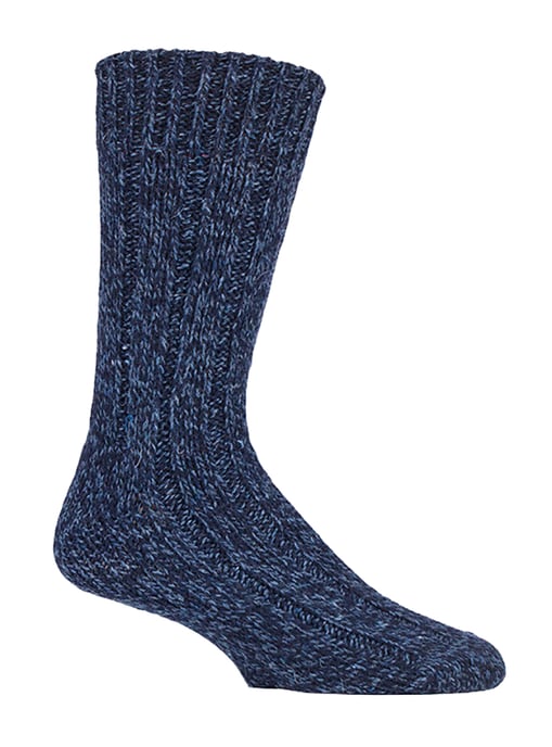 Pennine Walker - 1 Paire Homme Chaussettes Laine pour Bottes,Randonnée Trekking - Bleu Marine - Image 1