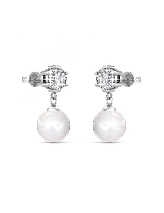 Pauline Ohrringe - Silber und Kristall - Image 3