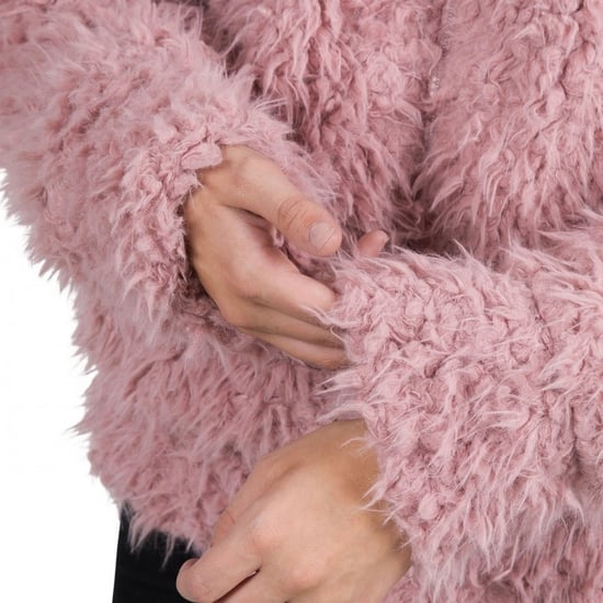 Trespass - Veste polaire à capuche FLUFFYNESS - Femme (Rose) - Image 5