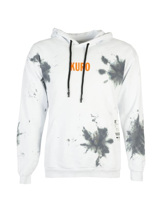 Takeshy Kurosawa Sweatshirt Shibori Herren weiß - Image 4
