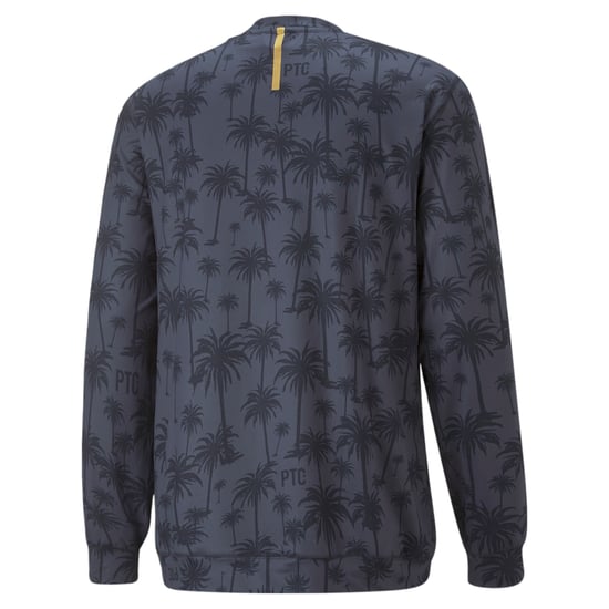 Puma X Ptc Palm Tree Crew Neck Herren Navy Pullover - Image 6