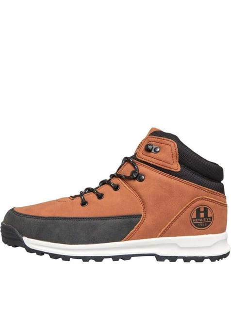 Henleys Mens Elan Stiefel in Braun - Image 1