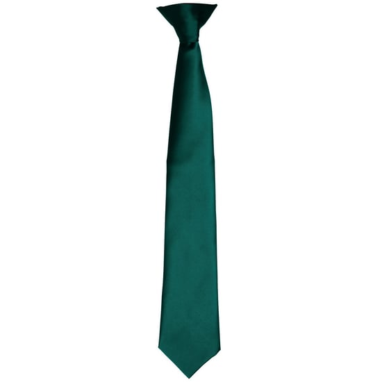 Premier Colours Herren Satin Clip Krawatte (Flasche) - Image 1