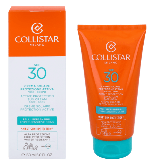 Collistar Aktiver Schutz Sonnencreme Gesicht Körper 30 150ml - Image 1