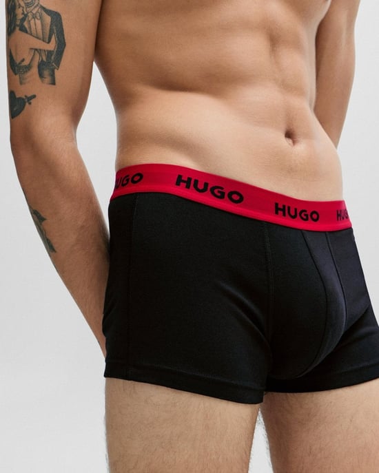 HUGO Triple Pack Mens Trunks - Image 5