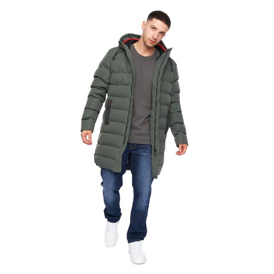 Crosshatch - "Longkamp" Jacke für Herren (Oliv) - Image 4