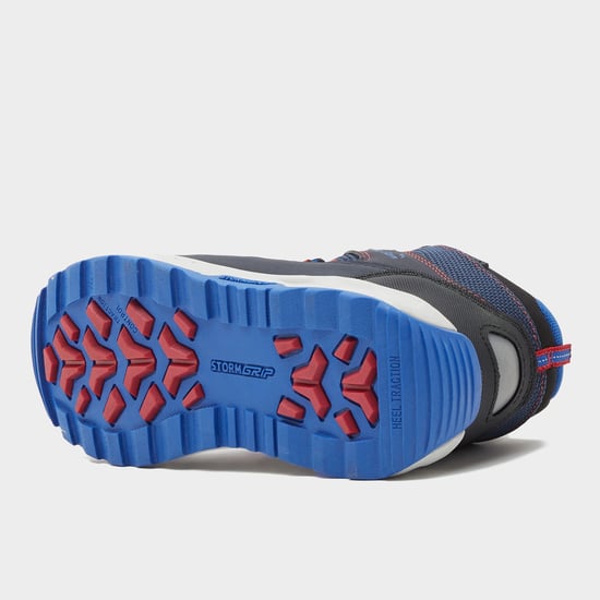 Peter Storm Kids' Broadoak Mid Waterproof Walking & Hiking Boots with StormGrip Outsole
