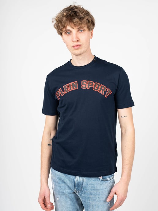 Plein Sport T-Shirt Herren Blau - Image 3