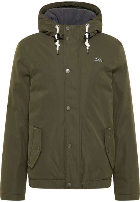 ICEBOUND Winterjacke Herren Dunkeloliv - Image 1