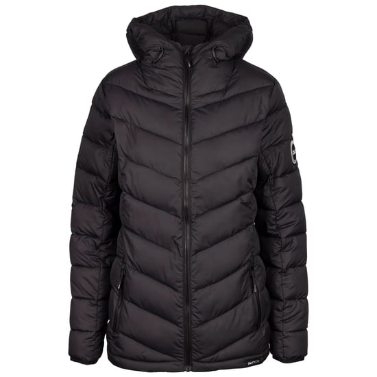 Trespass - "Tonya DLX ECO" Steppjacke für Damen (Schwarz) - Image 1