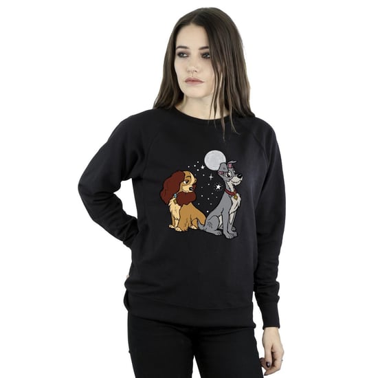 Disney - "Lady And The Tramp" Sweatshirt für Damen (Schwarz) - Image 2