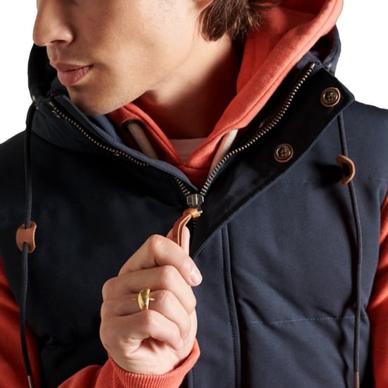 Superdry Herren Steppweste klassisches Marineblau - Image 3