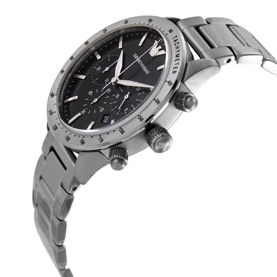 Emporio Armani Mario Silber Herren Armbanduhr AR11241 - Image 3