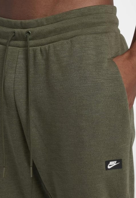 Nike Sportswear Optic Herren-Fleece-Crew-Trainingsanzug in Olivgrün - Image 4