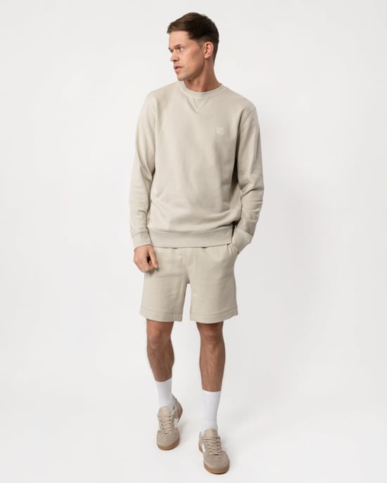 BOSS Orange Westart Herren Rundhals Sweatshirt mit Logopatch - Image 3