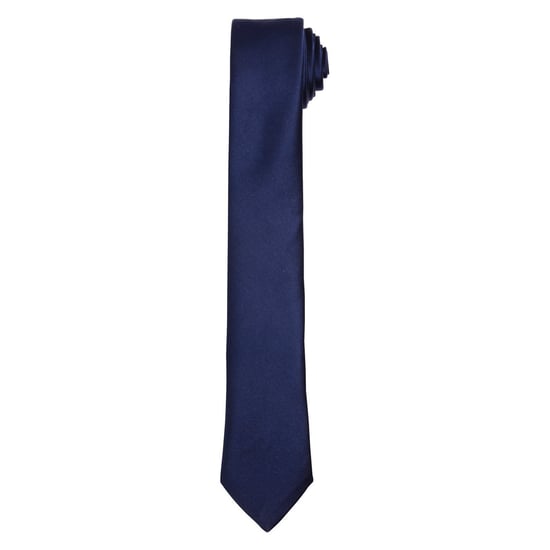 Premier Unisex Erwachsenen Schmale Krawatte (Marineblau) - Image 1