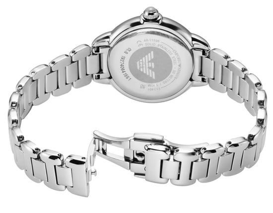 Emporio Armani Mia Silber Damen Armbanduhr AR11596 - Image 4
